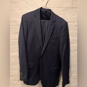 J. Crew Blue Suit + Pants - Slim Fit - 36R + 31x30